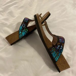 RIALTO LADIES SLIP ON SANDALS